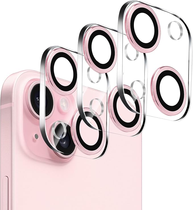 Dengduoduo 3 Pack Tempered Glass Camera Lens Protector by Dengduoduo