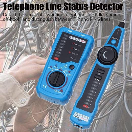 Network Cable Tester, Cat5 Cat6 Ethernet LAN Network Wire Tracer - Image 5