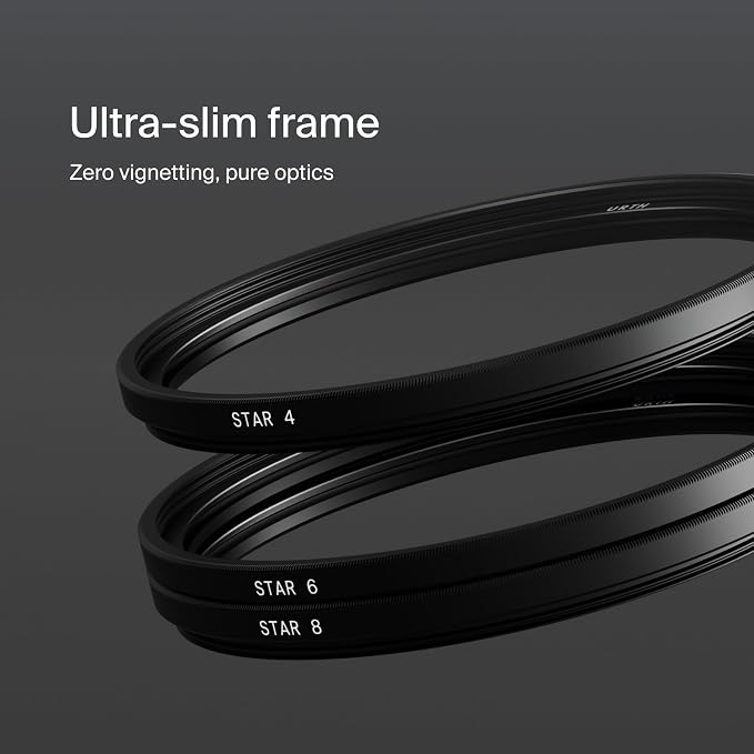 Urth 52mm 3-in-1 Star Lens Filter Kit — 4, 8 Point Starburst Effects - Image 4