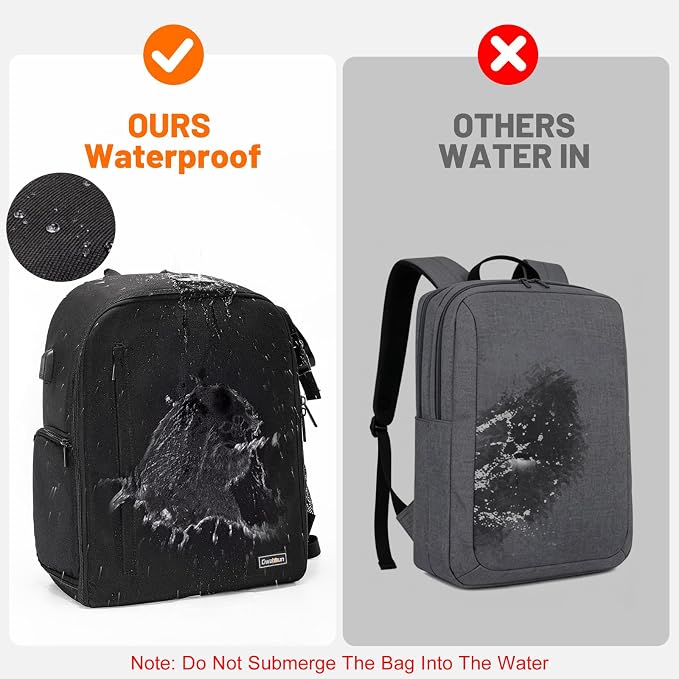 Cwatcun Professional Camera Backpack - Image 5
