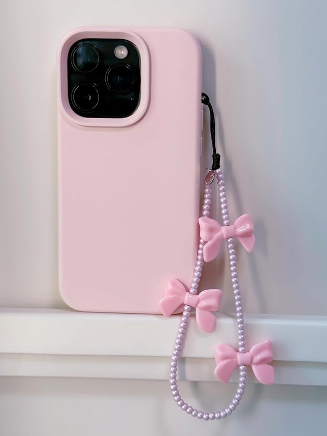 Drawwind Phone Charm Beaded Wristlet Strap Universal Cell Phone Lanyard Cute - Image 2