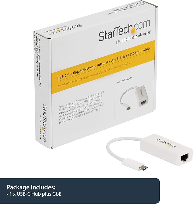 StarTech.com USB-C to Gigabit Ethernet Adapter - Image 5