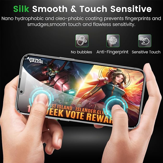 Romkasi 3 Pack Privacy Screen Protector - Image 7
