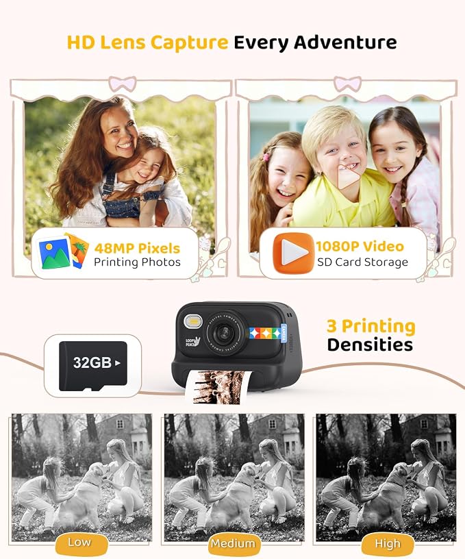 Kids Color Instant Print Camera – Kids Camera - Image 7