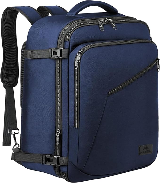 MATEIN Extra Large Mens Travel Backpack Carry on, Expandable Traveling Backpack by MATEIN
