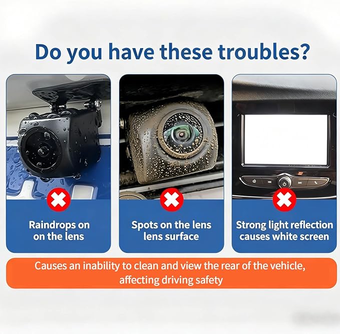 Car Backup Camera Rain Shield - Image 5