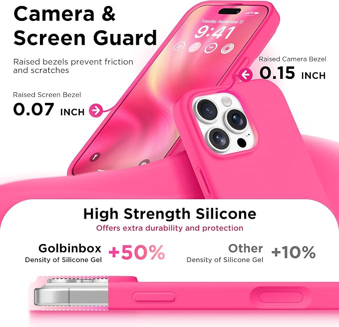 GolbinBox Magnetic for iPhone 16 Pro Max Case, Compatible - Image 5
