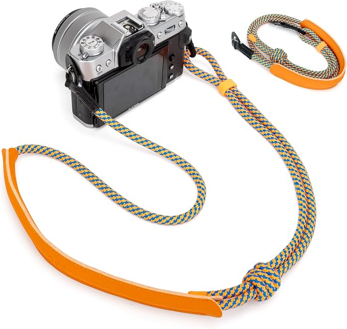 128cm Adjustable Vintage Braided Rope Camera Neck Shoulder Strap by JJC