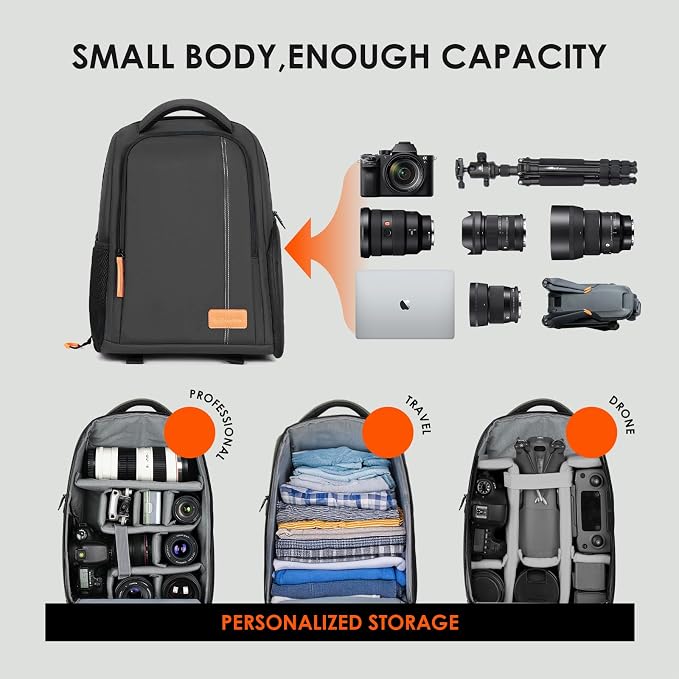 TARION Camera Backpack for Photographers - Image 3