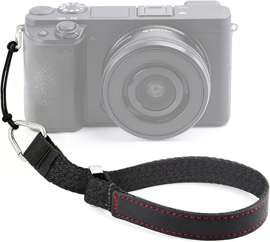 Camera Wrist Strap, Leather Camera Hand Strap by Unknown