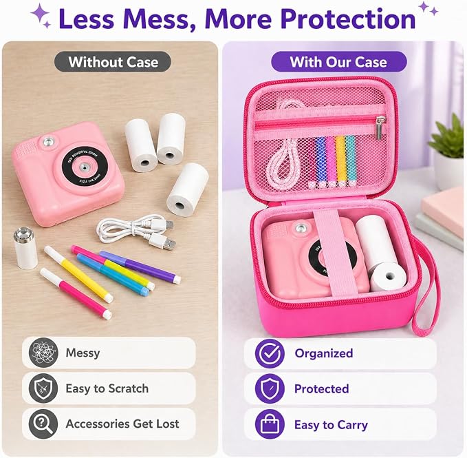 PAIYULE Kids Instant Print Camera Case Compatible - Image 8