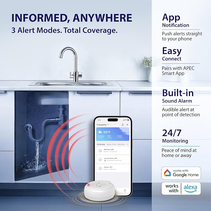 APEC WATER WiFi Water Leak Detector - Image 4