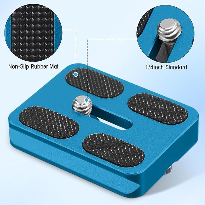 Frienda 2 Pieces Metal Quick Release Plate - Image 4