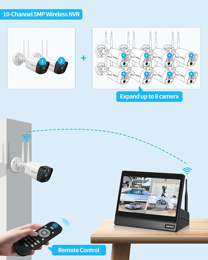 Wireless WiFi Outdoor Security Camera System - Image 4