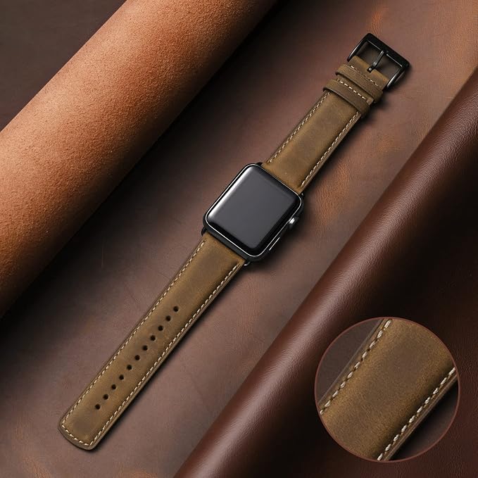 SUNFWR Leather Bands Compatible - Image 2