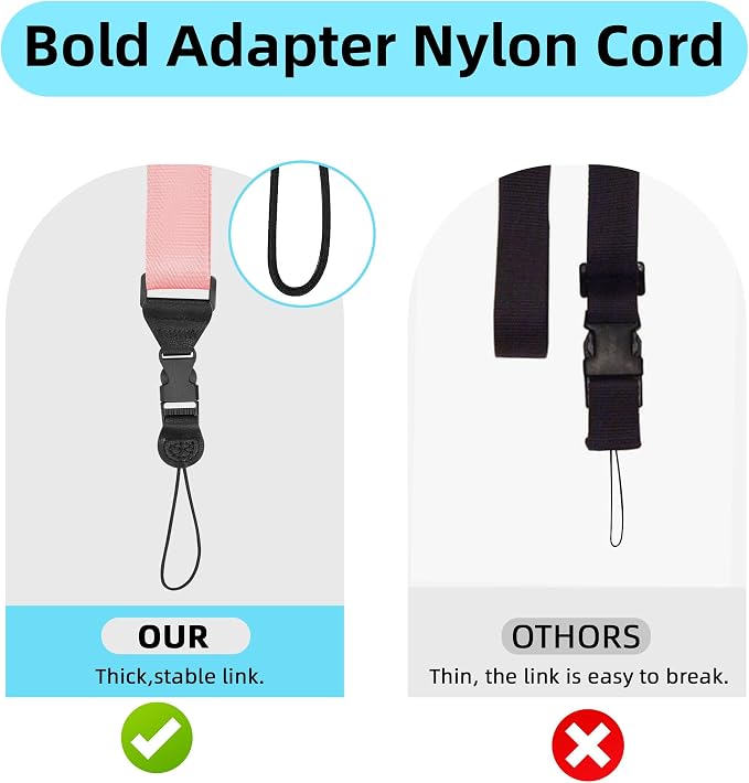Adjustable Camera Strap Neck:Comfortable iPad Strap Nylon Neck Lanyard - Image 3