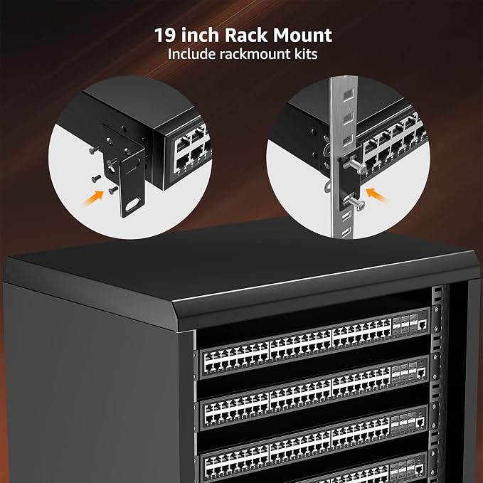 YuanLey 48 Port Gigabit Managed PoE Switch - Image 7