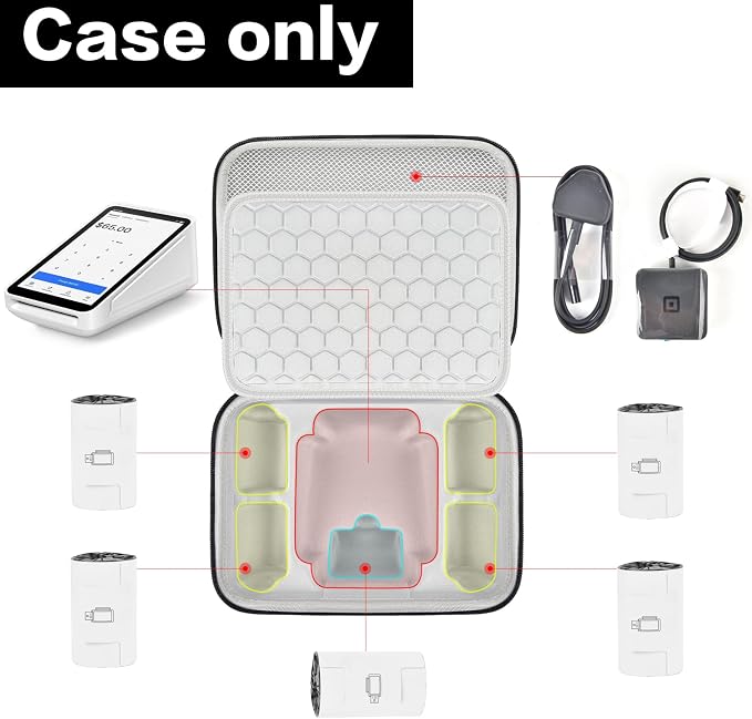 COMECASE Case Compatible with Square Terminal Credit Card Reader, Mobile POS - Image 2
