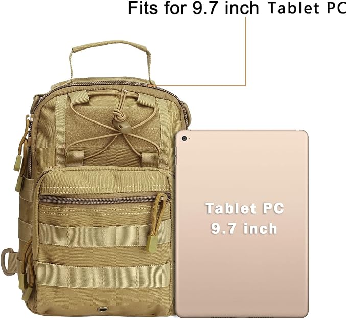 G4Free Outdoor Tactical Bag Backpack, Military Sport Bag Pack Sling Shoulder - Image 4