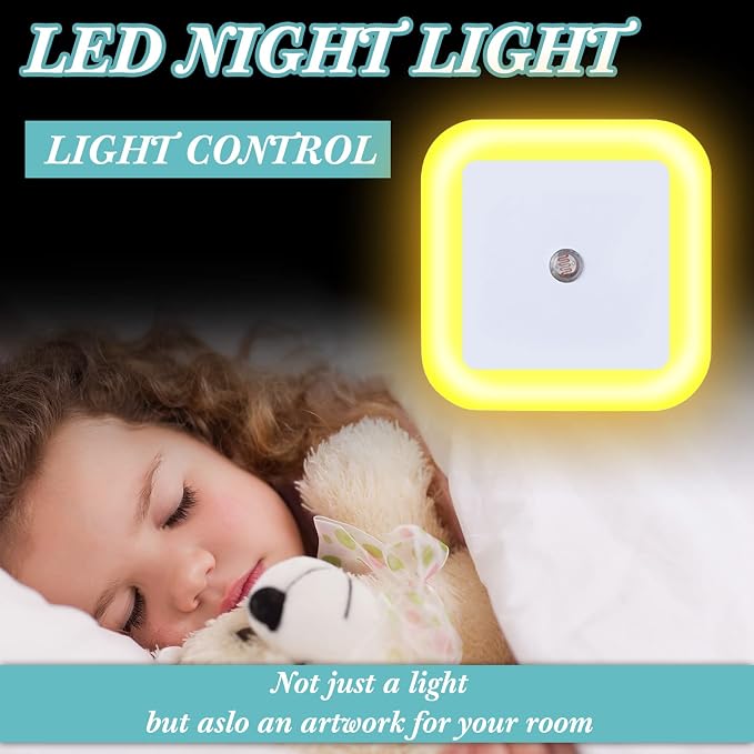 Tuanse 48 Pack LED Night Lights Plug into Wall Smart Sensor Sensor Automatic - Image 3