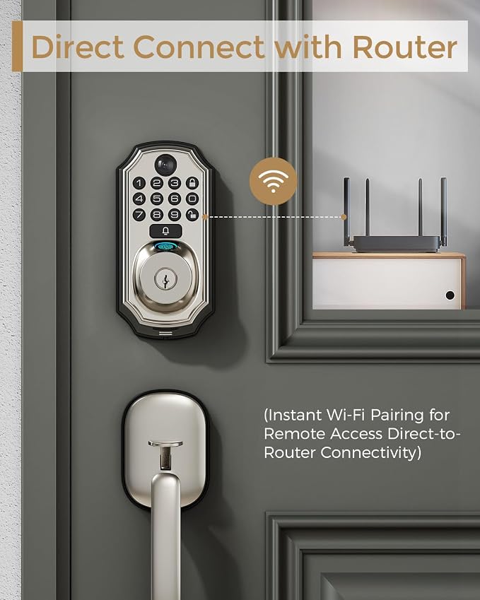 ARPHA WiFi Smart Lock with Camera - Image 7