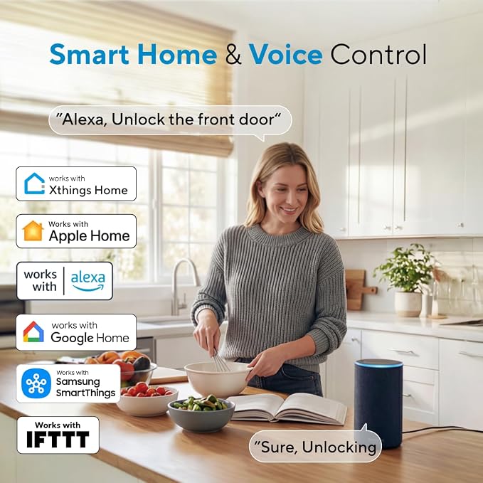 ULTRALOQ Bolt Fingerprint WiFi Smart Locks - Image 5