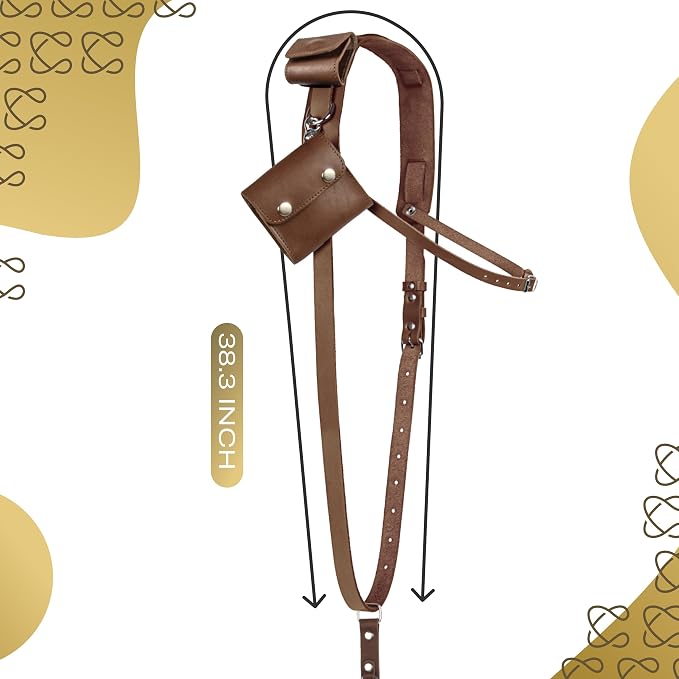 C Coiro Leather Camera Strap Crossbody - Image 4