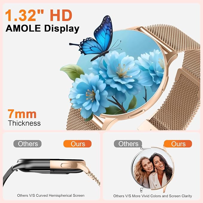 Jugeman Smart Watches for Women, Fashion Womens Watch for Daily Wear - Image 2