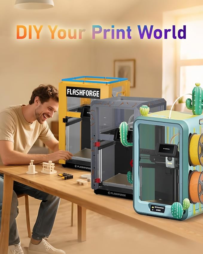 FLASHFORGE AD5X Enclosure Kit, DIY Colors & Style, Optimized Design, Suitable - Image 3