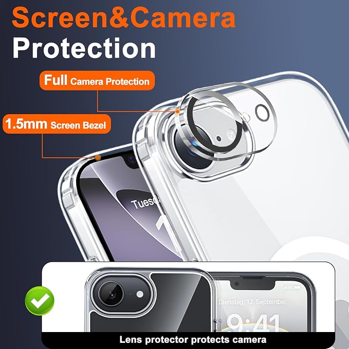 Clear for iPhone 17e Case & iPhone 16e Case - Image 5