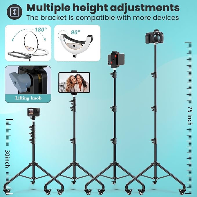 MACTREM 22" Foldable Ring Light - Image 6