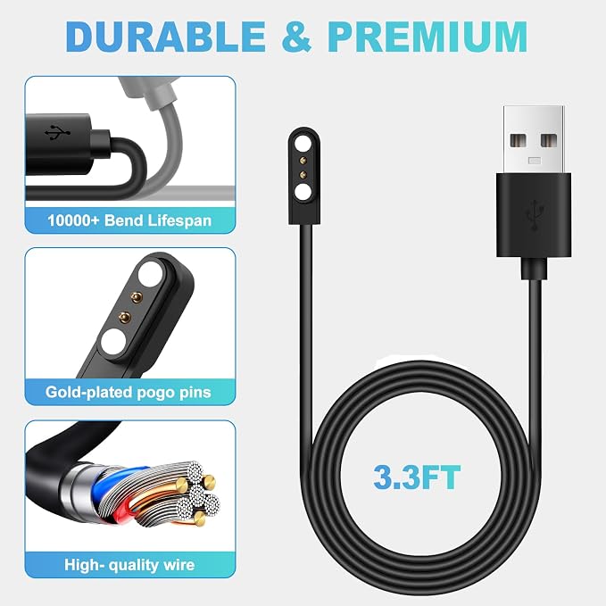 EGK Smart Watch Charger with Magnetic USB Charging Cable - Image 4