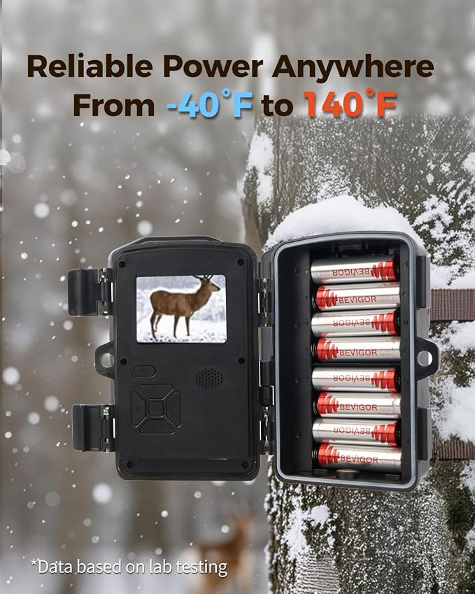 BEVIGOR® Lithium AA Batteries 8 Pack, Long Lasting 1.5V 3000mAh AA Battery - Image 5