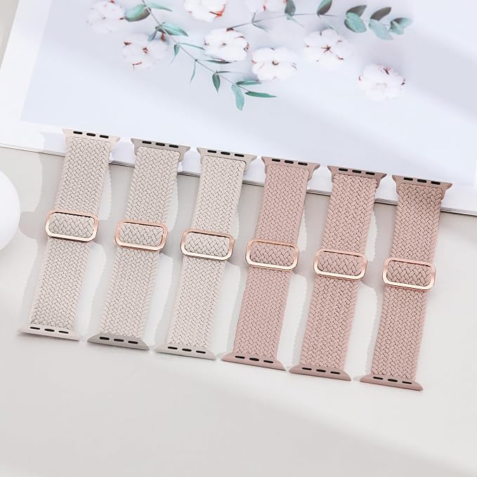 6 Pack Braided Stretchy Bands Compatible - Image 5