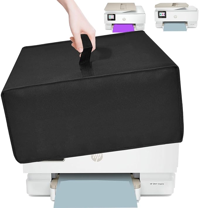 Printer Cover for HP Envy Inspire 7955e/7958e Inkjet Printer, Waterproof by NUENSS-ROR