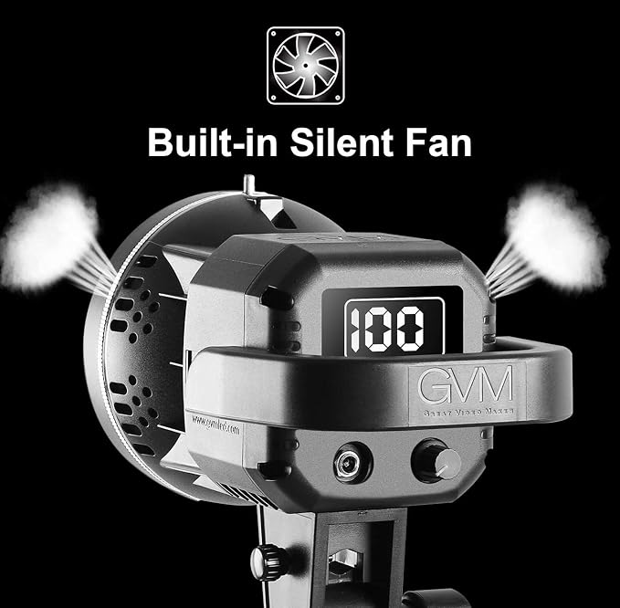GVM Great Video Maker 80W CRI97+ Video Lights - Image 6