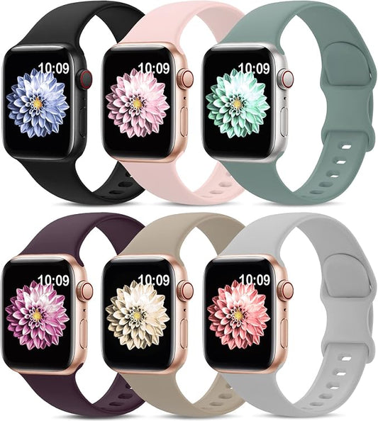 6 Pack Sport Bands Compatible by AMSKY