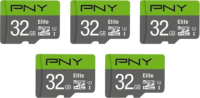 PNY 32GB Elite Class 10 U1 microSDHC Flash Memory Card by PNY