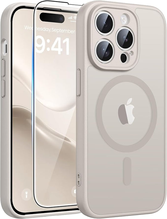 FNTCASE for iPhone 14 Pro Case: Translucent Matte Cases by FNTCASE