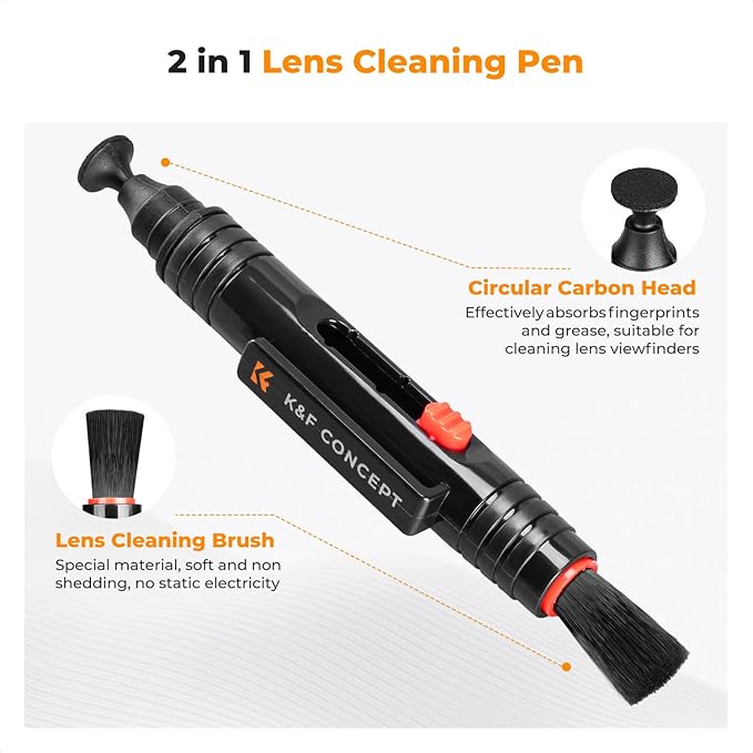 K&F CONCEPT 4-in-1 Camera Lens Cleaning Kit - Image 5