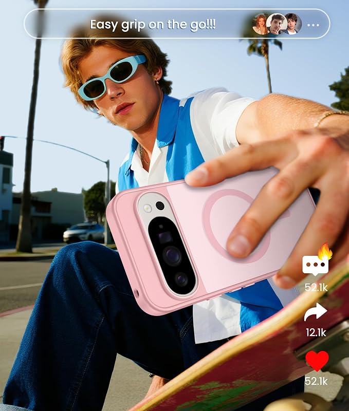 FNTCASE for Google Pixel 10 Pro Case: for Pixel 10 Case Translucent Matte Cases - Image 8