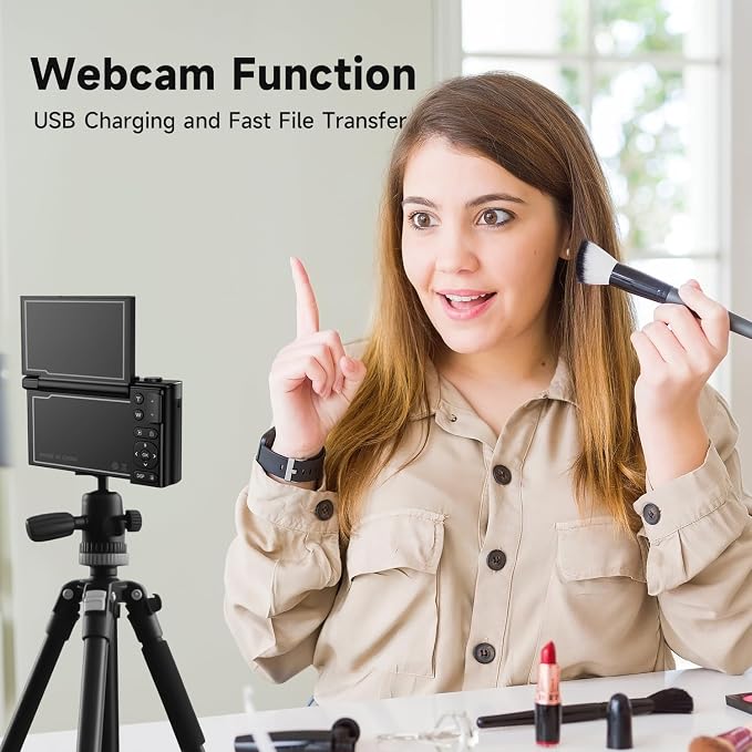 4K Digital Camera for Photography, 64MP Vlogging Video Camera for YouTube - Image 6