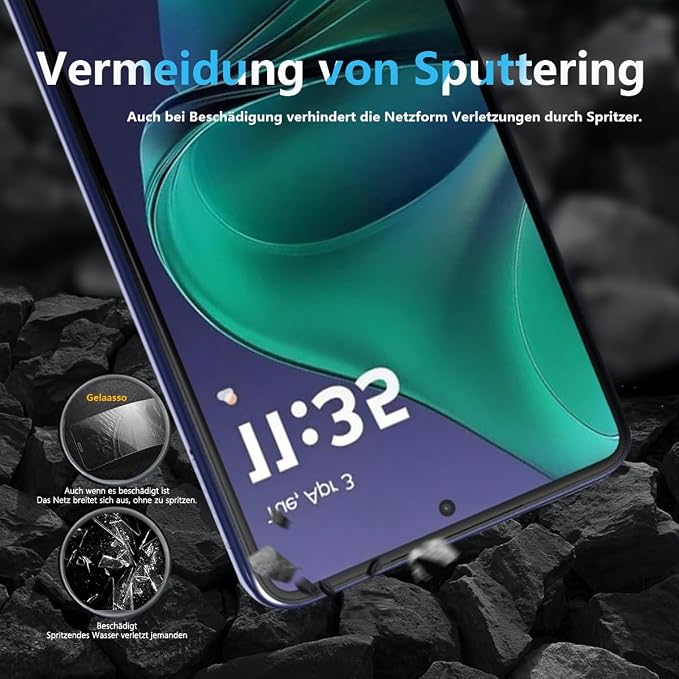 3+2 Pack Tempered Glass for Motorola Moto G Stylus 2025 Screen Protector - Image 6