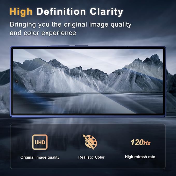 9 Pack for Samsung Galaxy Z Fold 7 Screen Protector, 3 Pac Inside Soft Film + 3 - Image 7