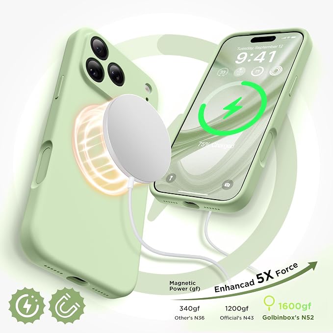 GolbinBox Magnetic for iPhone 17 Pro Case, Compatible - Image 3