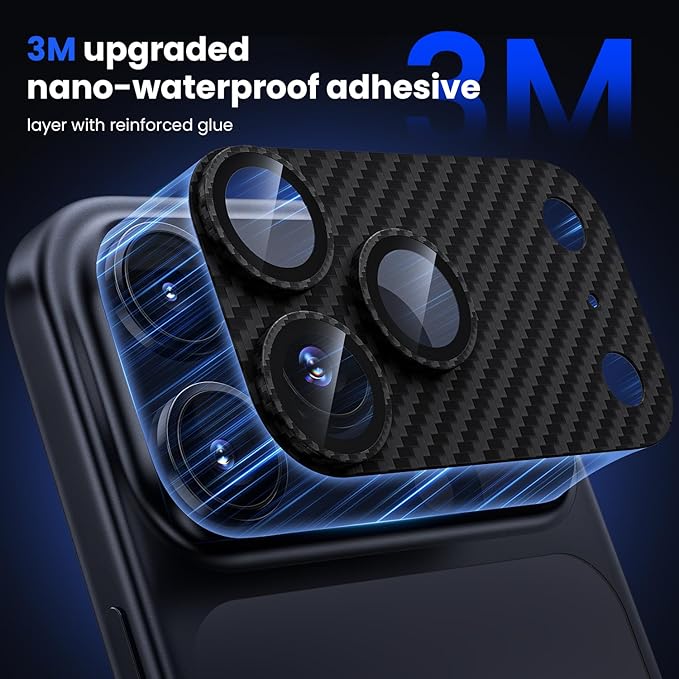 WSKEN for iPhone 17 Pro Camera Lens Protector, Metal Aluminum Alloy Tempered - Image 3