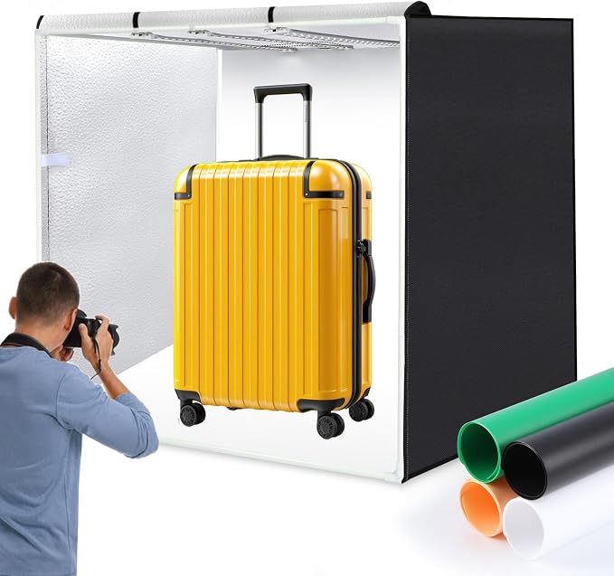 PULUZ 31” Large Photo Light Box, Light Box Photography by PULUZ