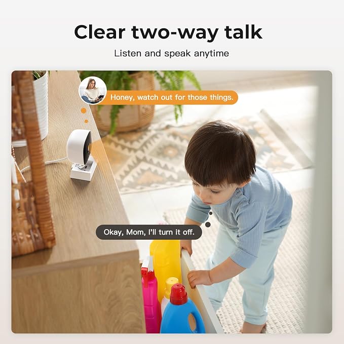 2K Cameras for Home Security Indoor/Outdoor, Inside Cameras for - Image 5