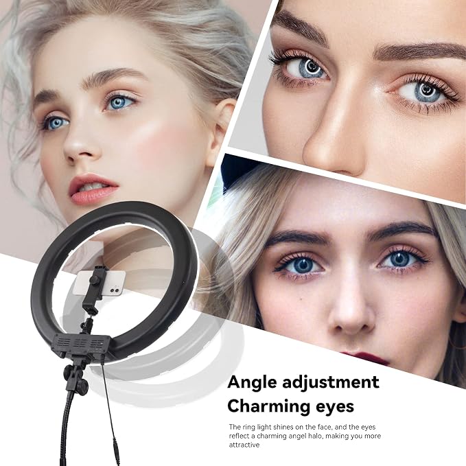 18-Inch Ring Light, 55W Dimmable 5500K Light - Image 6