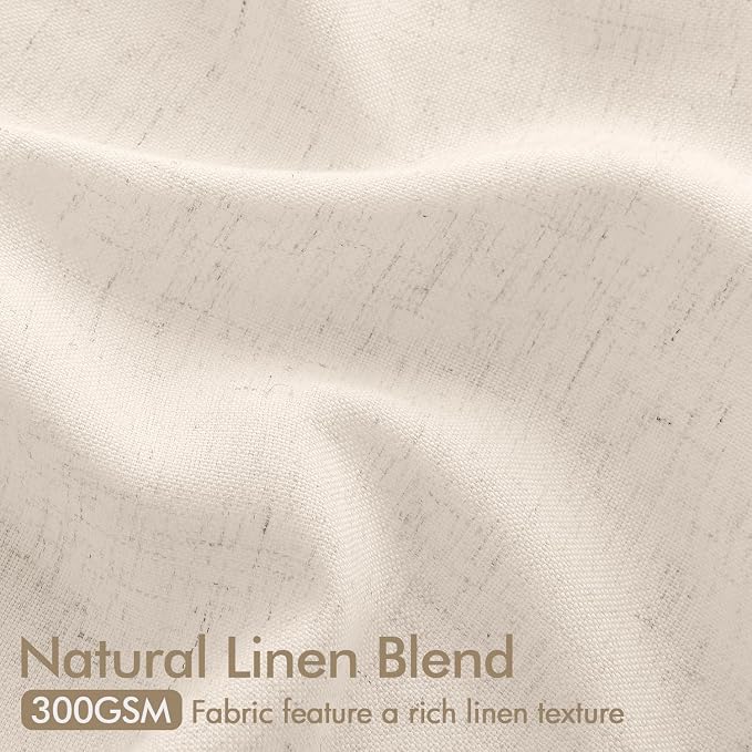 Memory Trained Pinch Pleated Curtains 84 Inches Long, Viral Linen Pinch Pleat - Image 8